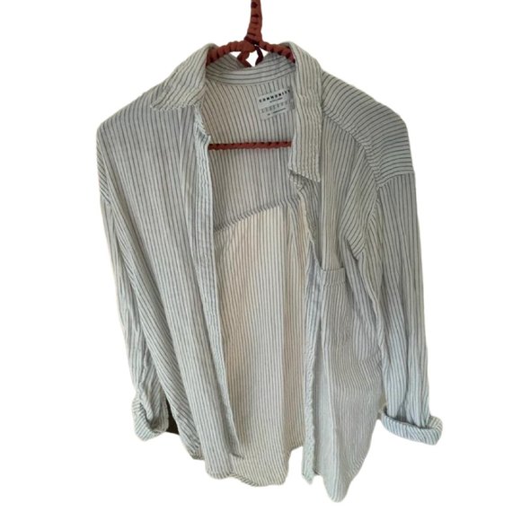 Aritzia button down cotton/linen blend - size xs - Picture 1 of 2